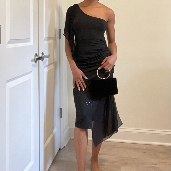 Glitter Little Black Dress - Picture 3 of 3